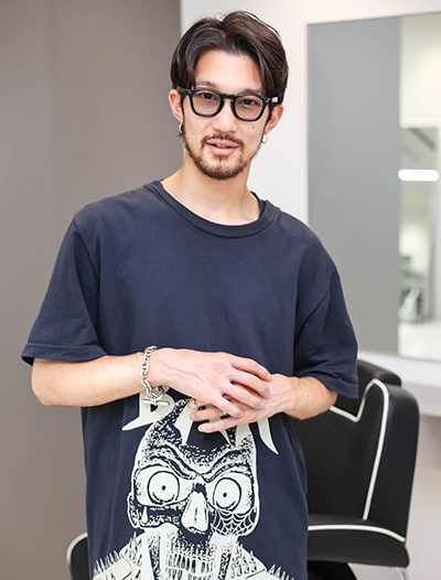人気スタイリスト　宮尾　ウィルヘルム